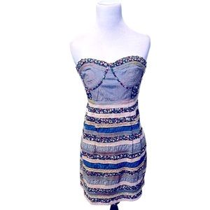 Free People New Romantics ‘Ol Oprey Smocked dress (missing straps)